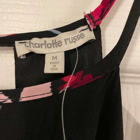 NEW Floral high low swing dress. Size Medium. - Picture 4 of 9